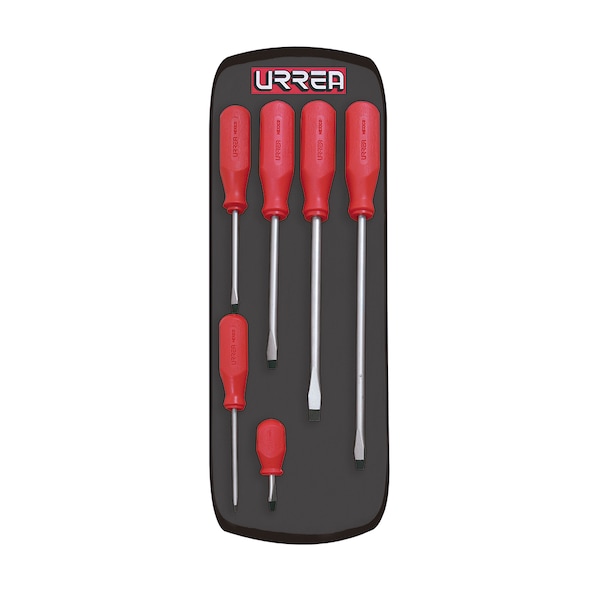 Screwdriver Set, 6Pc R Slot